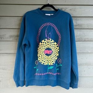 graphic crewneck // obey